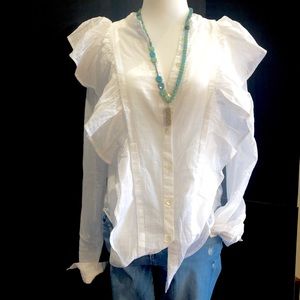 Paige Ruffle Blouse